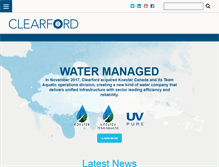 Tablet Screenshot of clearford.com